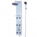 New MTN-G 47" Tempered Glass Rainfall Shower Panel with Massage Body Jets and Hand Shower - B074DTGTFR